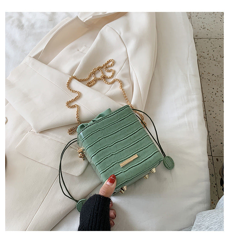 Chain Bucket Bag